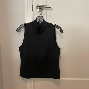 Black women’s short sleeve turtleneck, from Zara size Large. In great condition.